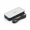 Hub USB 4 em 1 Tipo-C e USB-A