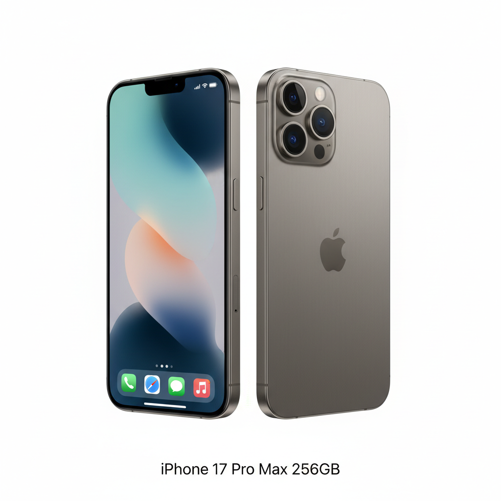 iPhone 17 Pro Max 256GB titânio