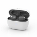 Fone bluetooth mini sem fio com estojo de recarga branco