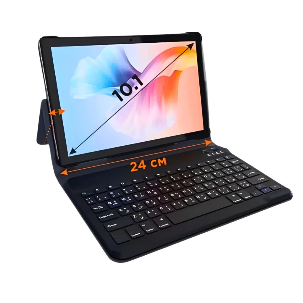 Tablet E1035 256gb Android 13 Dual SIM 12gb Ram Tela Full HD + Teclado e Capa Protetora